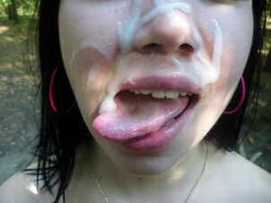 Unexpected jizz on face, fledgling