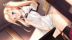 Sexy anime school girl - Naughty