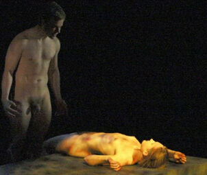 Alfie Allen nude in Equus