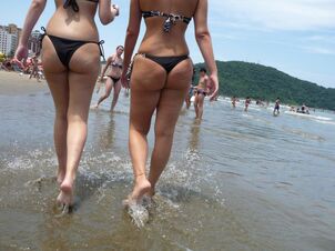 Latin beach nubile thongs-porn